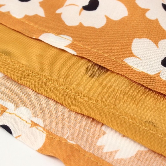 ⭐️🆕Floral Off The Shoulder Side Slit Dress - Picture 7 of 7